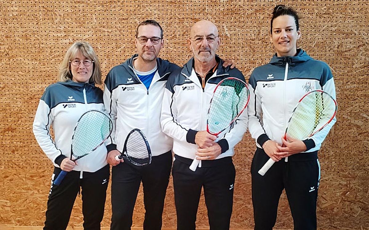 Un Gouesnousien sur le podium du tournoi de crossminton près de Nantes