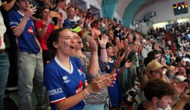 "Voir l’équipe de France à Tours, ça fait quelque chose", au cœur de l’ambiance de folie salle Grenon