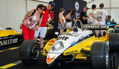"Voir la voiture d’Alonso avec qui j’ai grandi, c’est incroyable." Les Renault F1 volent la vedette aux Ferrari au Vigeant