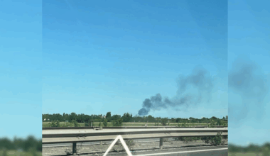 Près de Lyon : c'est quoi ce panache de fumée noire dans le ciel ?