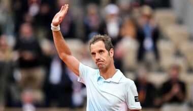 Richard Gasquet très ému face au public de Roland-Garros pour sa retraite