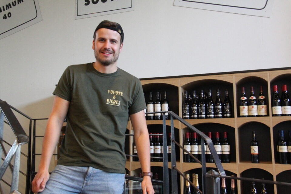 Christophe Palussière a ouvert son bar restaurant Popotes et Bières dans la zone Montagne plus