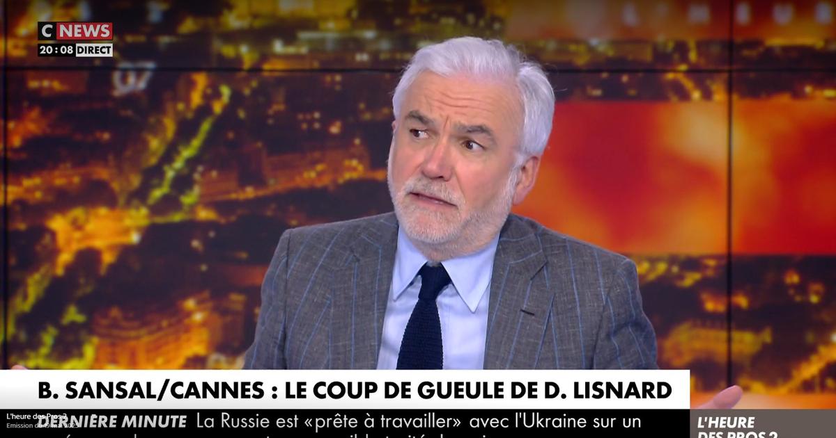Pascal Praud étrille le Festival de Cannes sur CNews