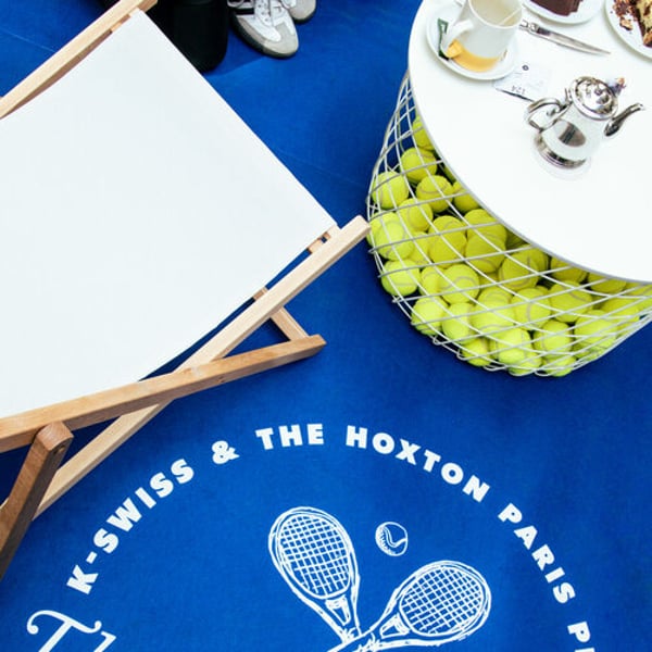 A Paris, K-Swiss convertit l'hôtel Hoxton au tennis
