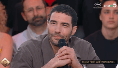 l’émotion de Tahar Rahim à l’évocation de son épouse Leïla Bekhti dans «C à vous»