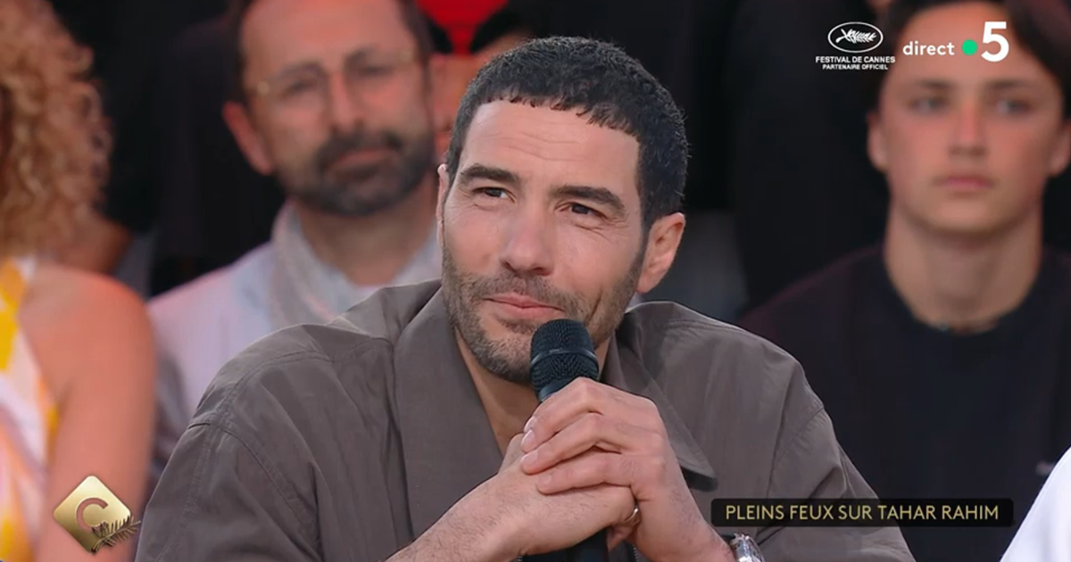 l’émotion de Tahar Rahim à l’évocation de son épouse Leïla Bekhti dans «C à vous»