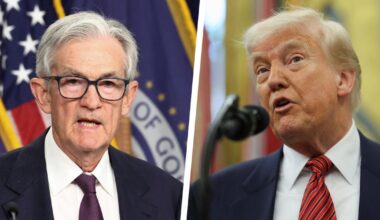 Donald Trump s’en prend de nouveau au patron de la Fed