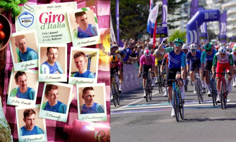 Giro. Tour d'Italie - La Decathlon AG2R La Mondiale avec Sam Bennett en leader
