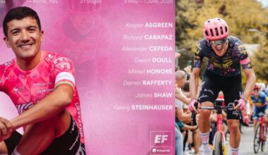 Giro. Tour d'Italie - EF Education-EasyPost vise la victoire avec Carapaz sur le Giro