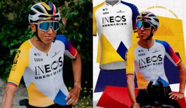 Giro. Tour d'Italie - Un nouveau maillot spécial de champion de Colombie pour Egan Bernal