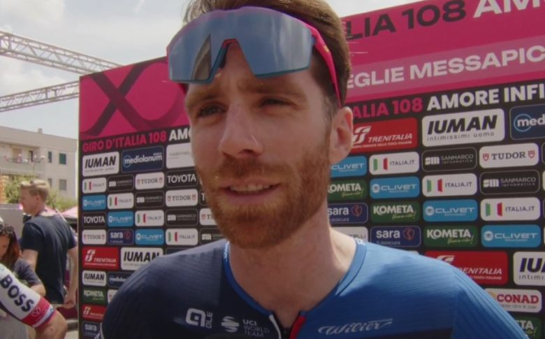 Giro. Tour d'Italie - Quentin Pacher, 7e : «J'étais bien placé dans le virage, mais...»