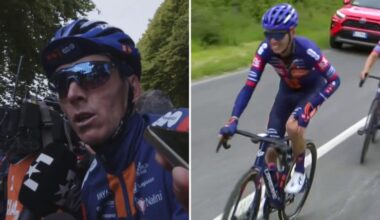 Giro. Tour d'Italie - Romain Bardet : «Gaudu est tombé devant moi... il s'est excusé»