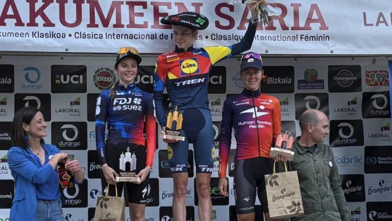 Cyclisme. Durango-Durango - 1ère en pro pour Isabella Holmgren, Evita Muzic encore 2e