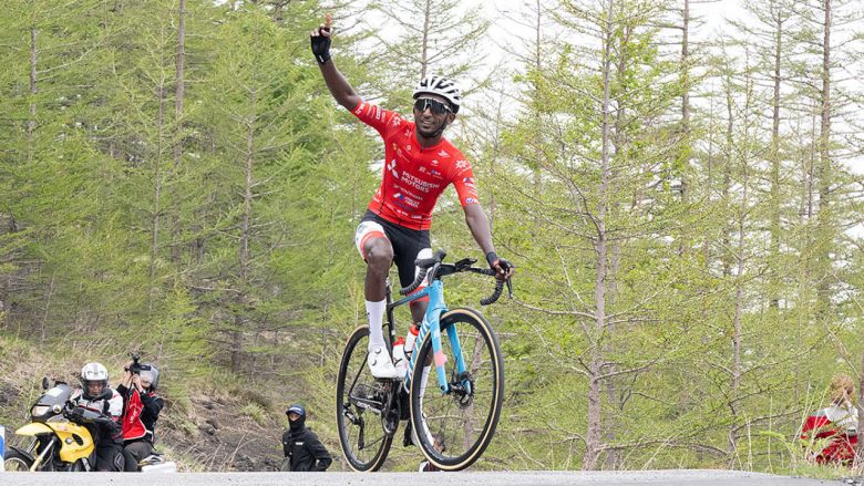 Cyclisme. Tour du Japon - Le Mont Fuji juge de paix... la 5e étape remportée par Nahom Zeray