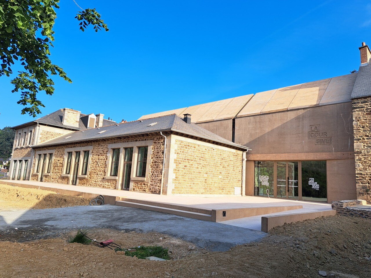 l'architecte de la Coursive à Fougères explique ses choix