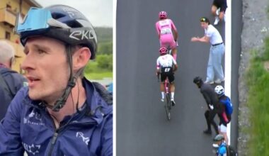 Giro. Tour d'Italie - Derek Gee : «Carapaz, Del Toro... franchement, respect»