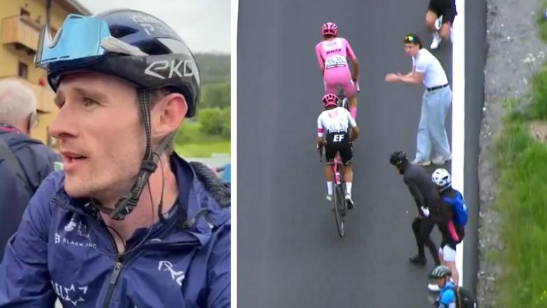 Giro. Tour d'Italie - Derek Gee : «Carapaz, Del Toro... franchement, respect»