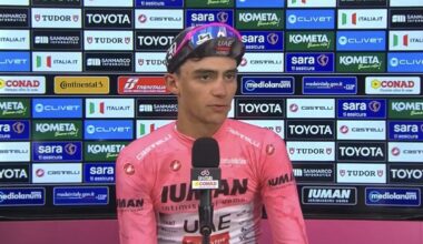 Giro. Tour d'Italie - Isaac Del Toro : «Pas encore de plan pour les prochains jours»