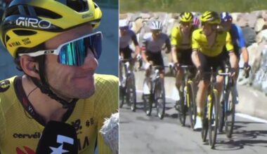 Giro. Tour d'Italie - Simon Yates : «Notre plan... On va devoir revoir ça avec l'équipe»