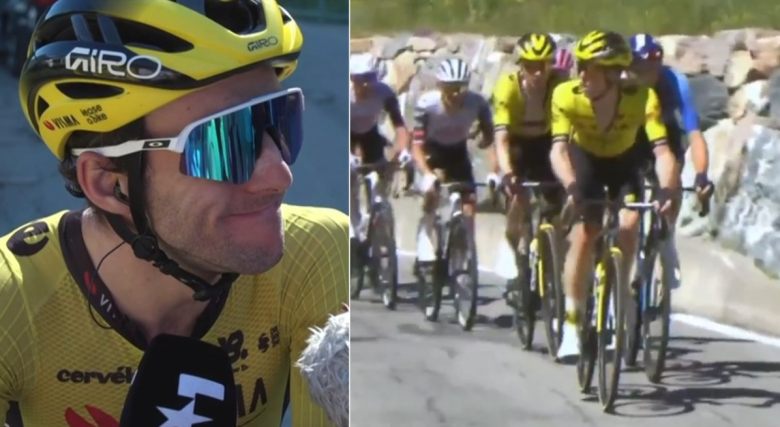 Giro. Tour d'Italie - Simon Yates : «Notre plan... On va devoir revoir ça avec l'équipe»