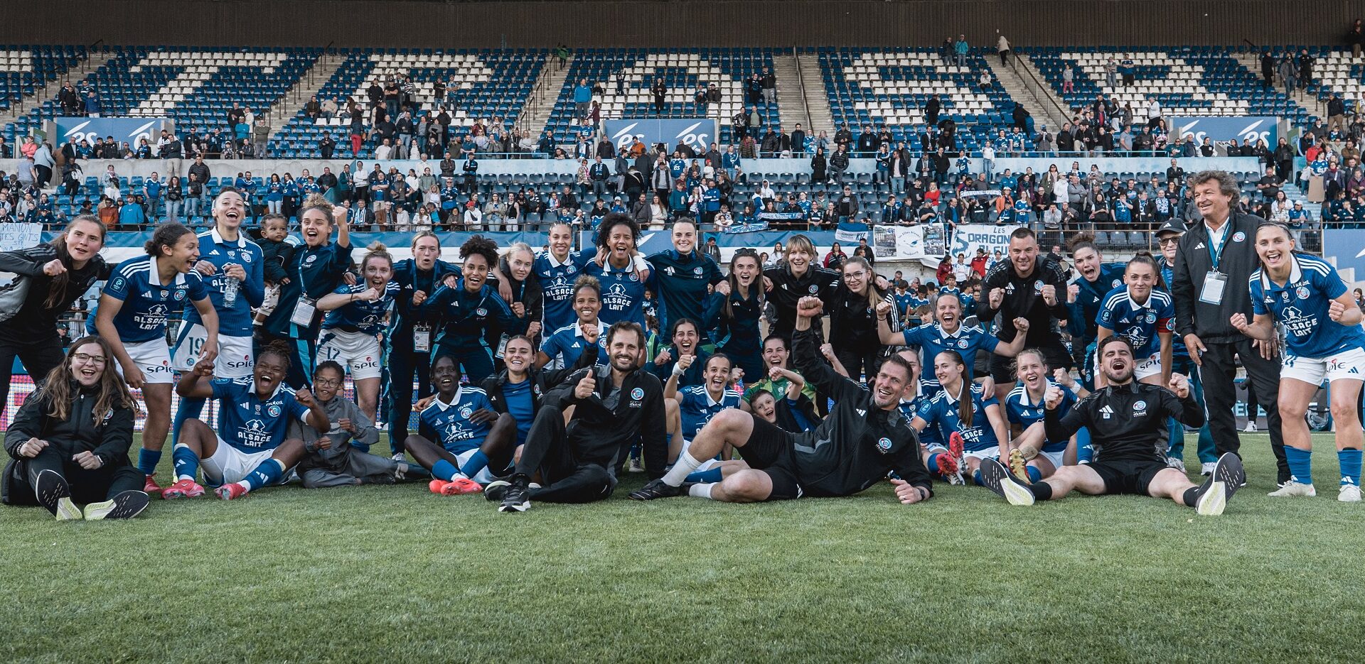 Les Strasbourgeoises au bout du suspense assurent leur maintien (photo RCSA)