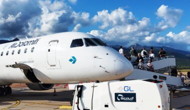 Dans ce premier vol, ont embarqué 56 passagers qui avaient l