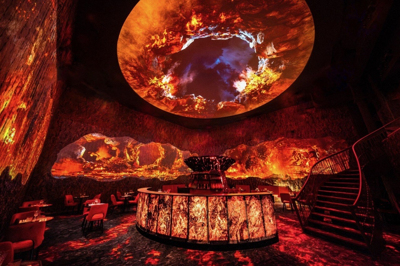 Lille. Magmatic, l'incroyable restaurant immersif où l'on mange au cœur d'un volcan