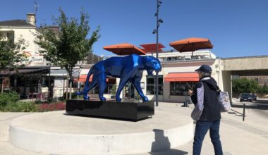 Dans cette ville de l'Eure, les sculptures de Richard Orlinski ouvrent le débat