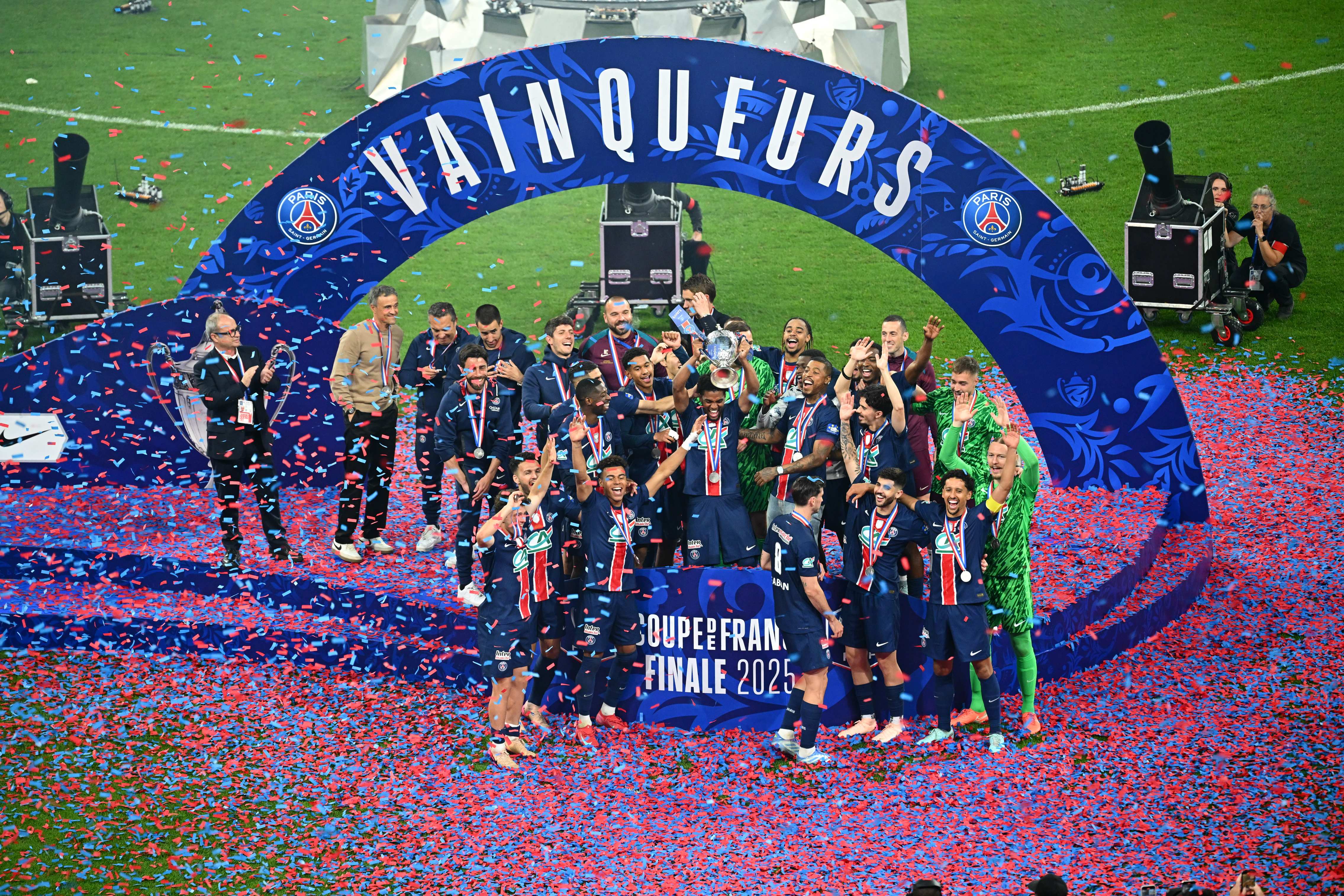Photo / ICON SPORT Paris SG Coupe de France 2025