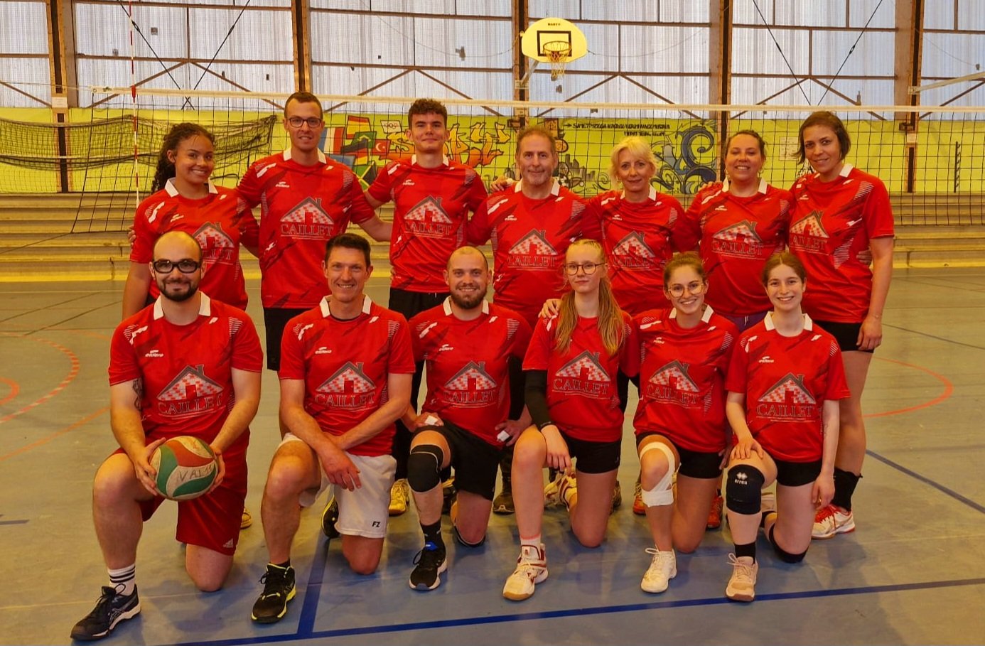 AUTUN : Un nouveau jeu de maillots pour les volleyeurs de la Vaillante