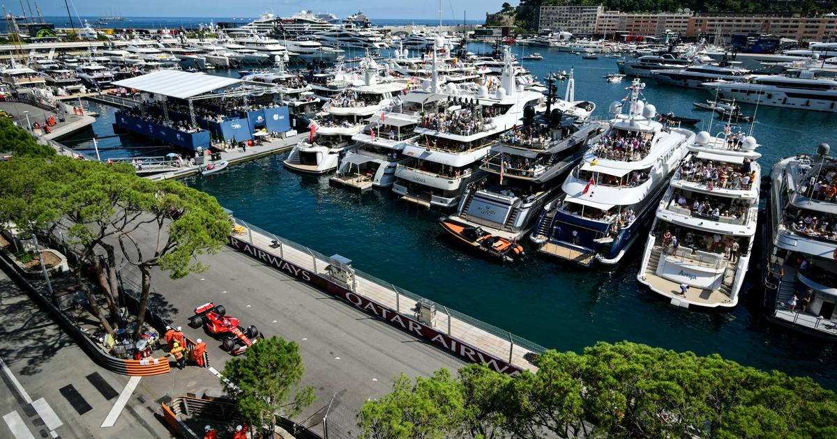 Bouteille à 30.000 euros, palace flottant... La ruée des VIP sur les balcons et les yachts de luxe au GP de Monaco