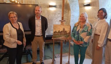 un tableau oublié de Léonide Bourges restauré et dévoilé au château d'Auvers