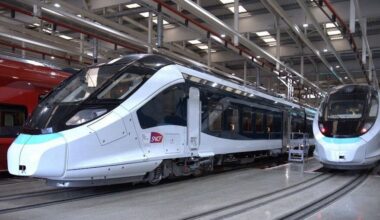 on pourra découvrir le nouveau train "Oxygène" en gare de Montpellier à l'horizon 2029