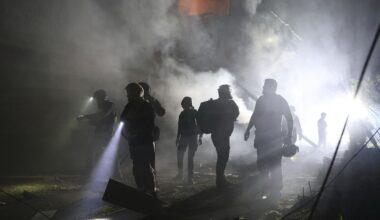 onze personnes blessées dans une attaque de drones russes sur Kyiv