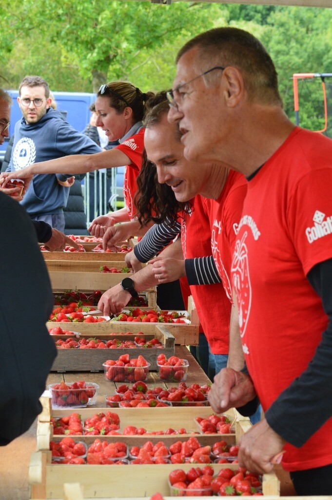 Des milliers de fraises au menu de cette fête emblématique près de Nantes