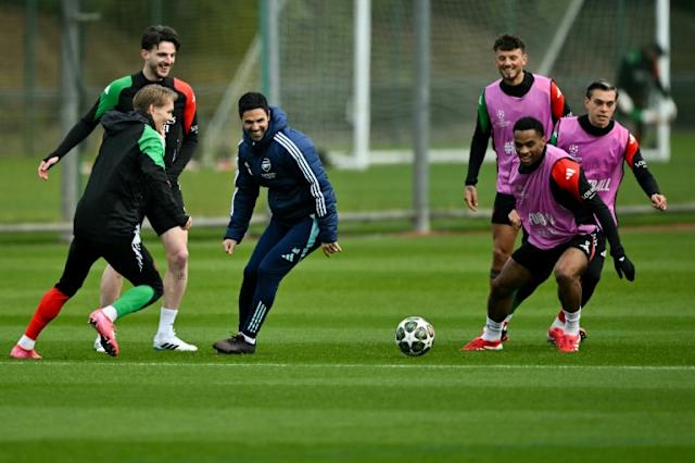 Arsenal entraînement