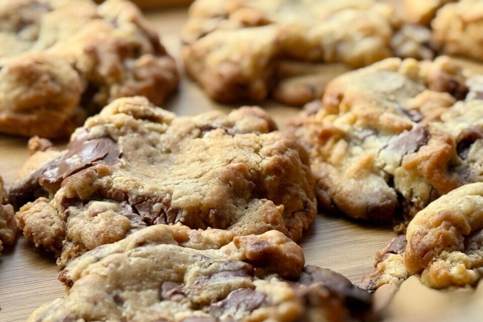 Des produits de qualité, et locaux quand cela est possible, sont utilisés pour la confection des cookies.