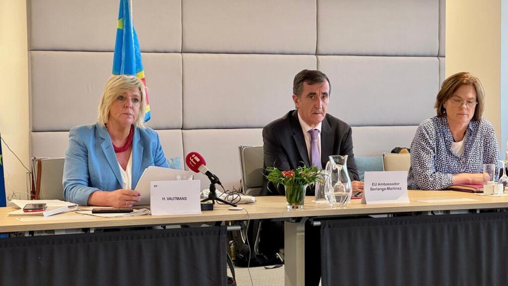 à Kinshasa, la délégation de parlementaires de l'UE pointe la responsabilité du Rwanda dans la crise