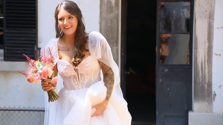 Mallaury, participante bisexuelle, s’est mariée avec Mélanie.