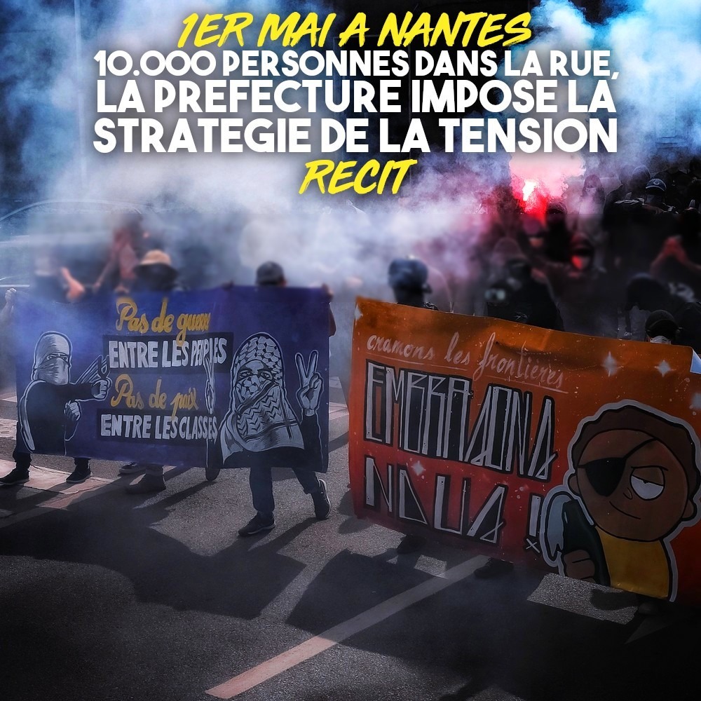 manifestation massive, la préfecture tente la stratégie de la tension
