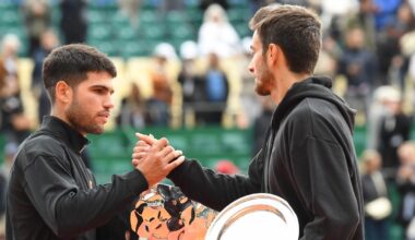 ATP - Rome > Lorenzo Musetti, après sa défaite contre Alcaraz : "Carlos est un phénomène qui a été trop critiqué bêtement. Il suffit de regarder les résultats. Il n'y a pas grand-chose à critiquer"