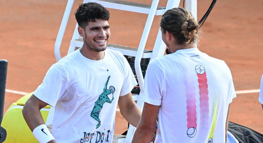 ATP - Rome > La réponse honnête d’Alcaraz à Zverev, qui lui demande : "Qu’est-ce que tu fais ici aussi tôt ?"