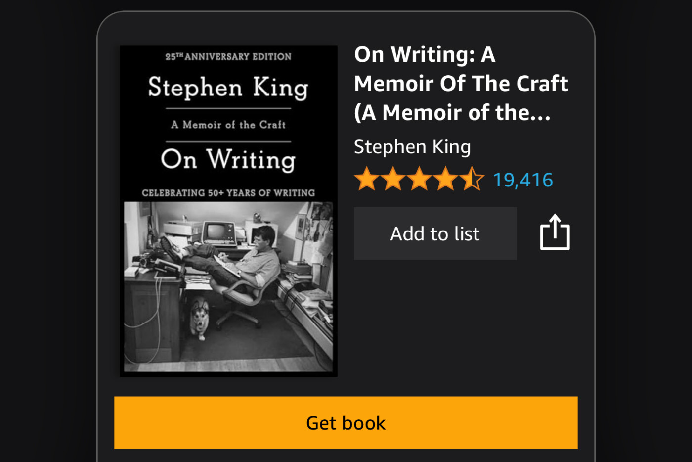 Amazon Kindle Application iPhone Bouton Achat Livre