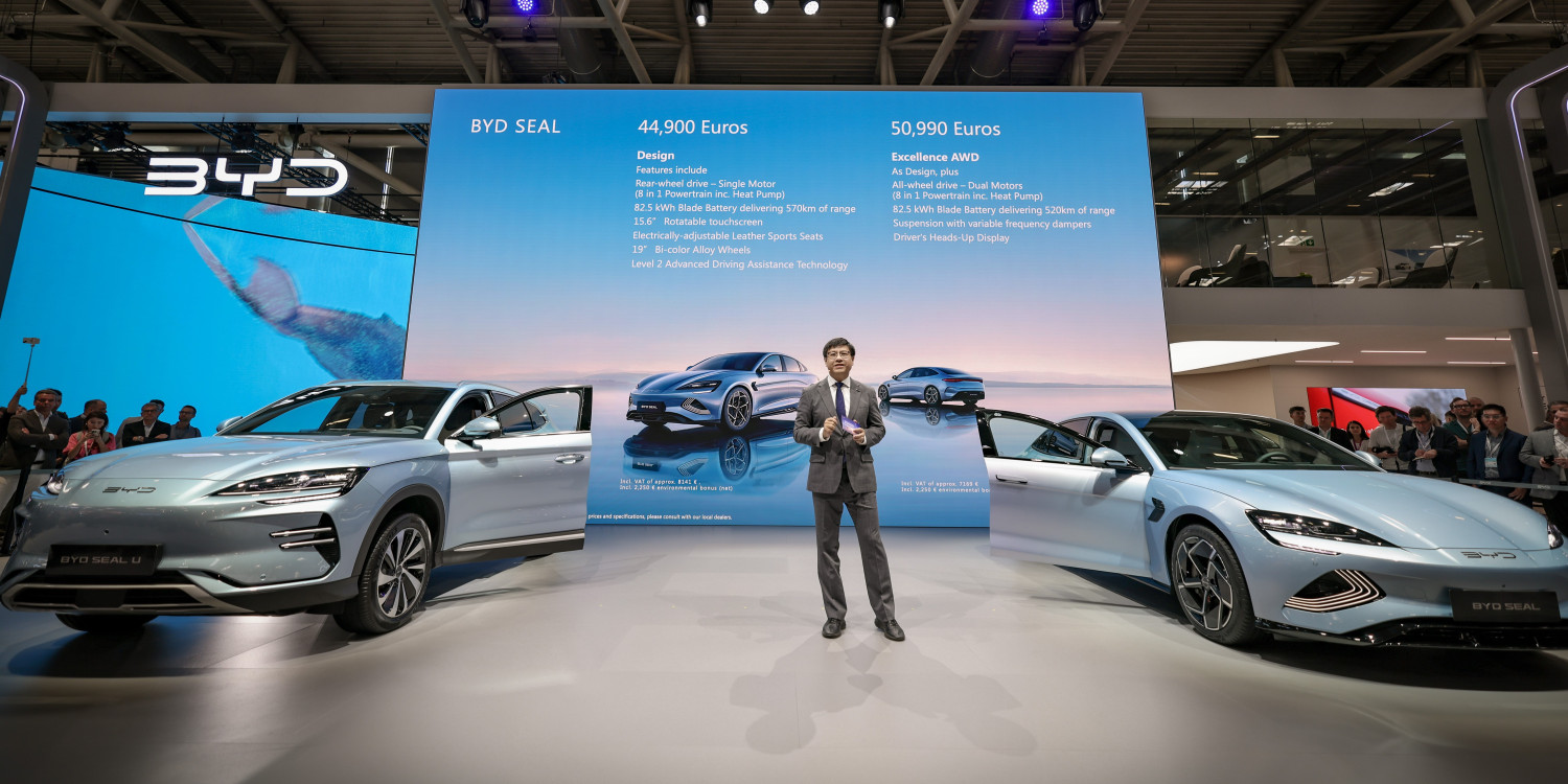 BYD s'impose en Europe : les ventes explosent de 750% en avr