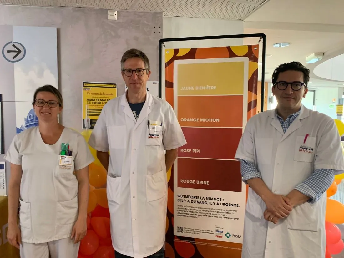 Château-Gontier. "Il faut surveiller la couleur de votre urine", les urologues sensibilisent au cancer de la vessie