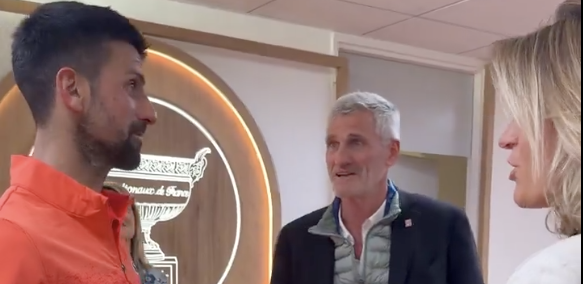 Roland Garros > Novak Djokovic affole Amélie Mauresmo : "Maintenant, je peux rentrer à la maison"