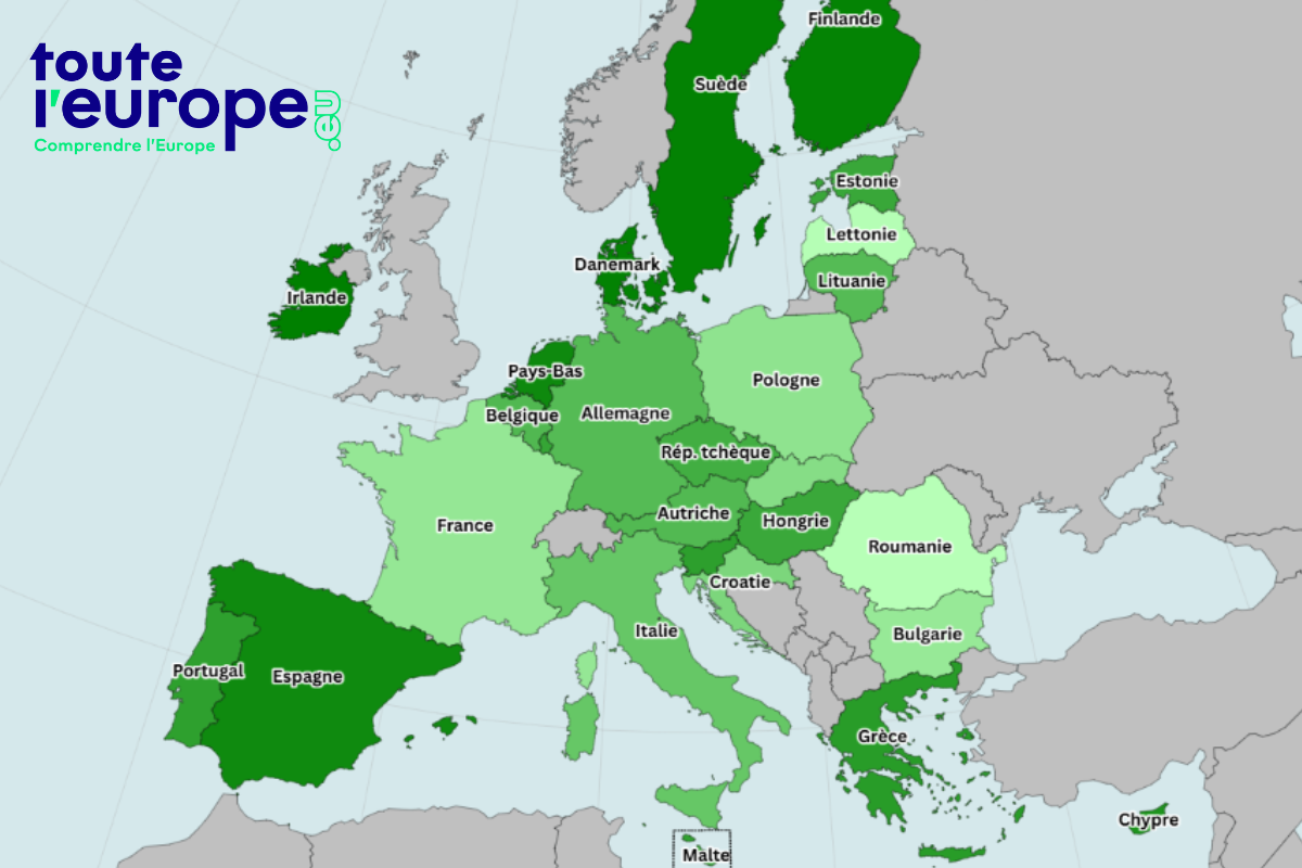 [Carte] Qui télécharge et écoute le plus de musique en ligne en Europe ?