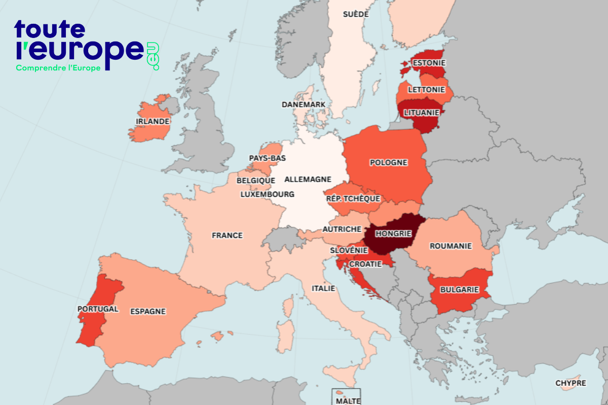 [Cartes] Le coût du logement dans l'Union européenne