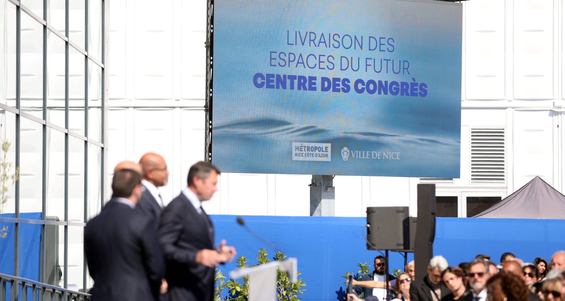 Le centre des congrès du port de Nice, qui recevra le sommet des Nations Unies sur l’Océan en juin, vient d’être livré à l’État