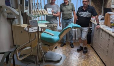 Ce dentiste cagnois lègue son matériel pour créer "un cabinet dentaire mobile" en Ukraine